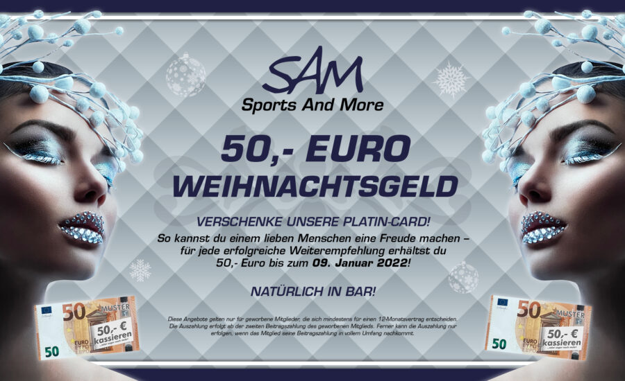 50,- Euro Weihnachtsgeld