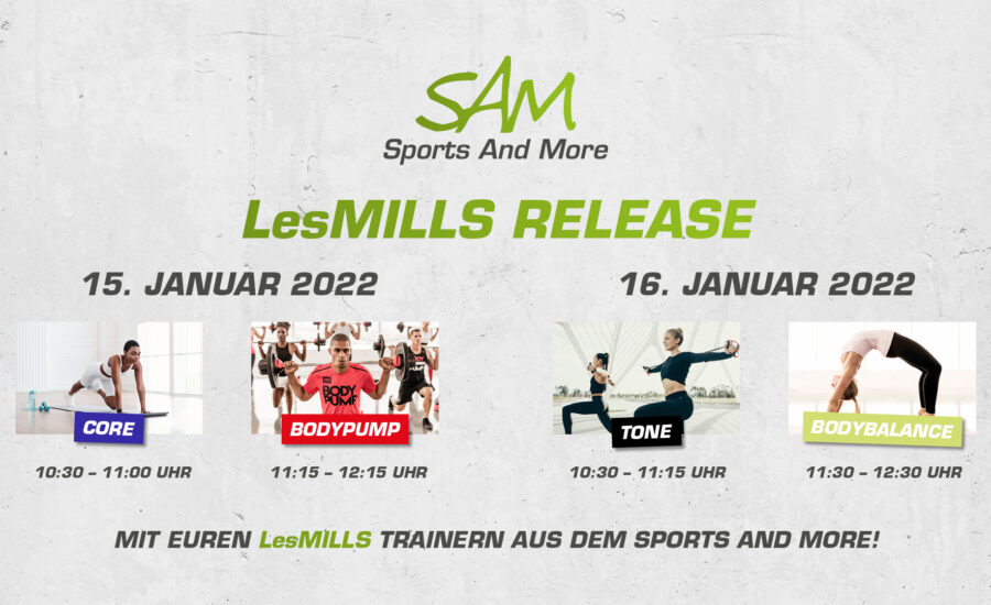 LesMills Release Januar