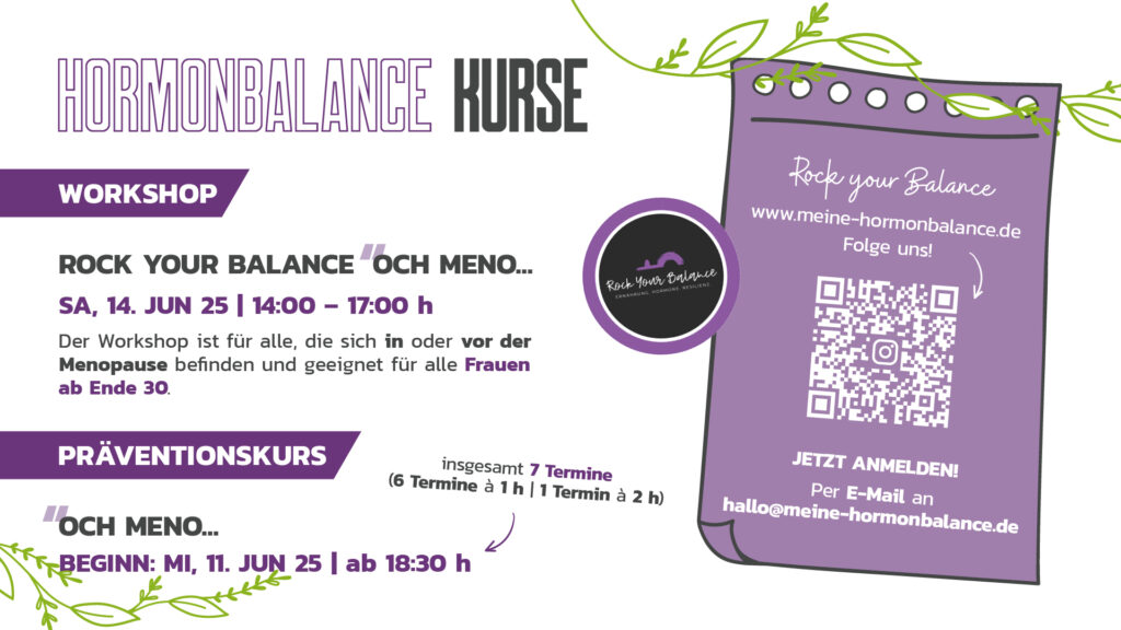 Melde dich jetzt an und lerne deinen Körper noch besser kennen! 💜