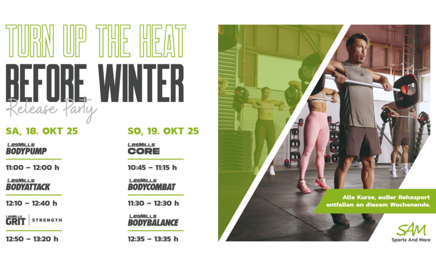 Turn up the heat before winter