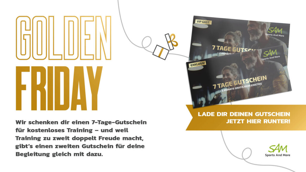 Wir schenken dir einen 7-Tage-Gutschein für kostenloses Training! 🎁