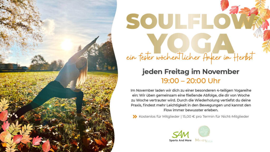 Ein fester wöchentlicher Anker im November. 🧘🏼‍♀️