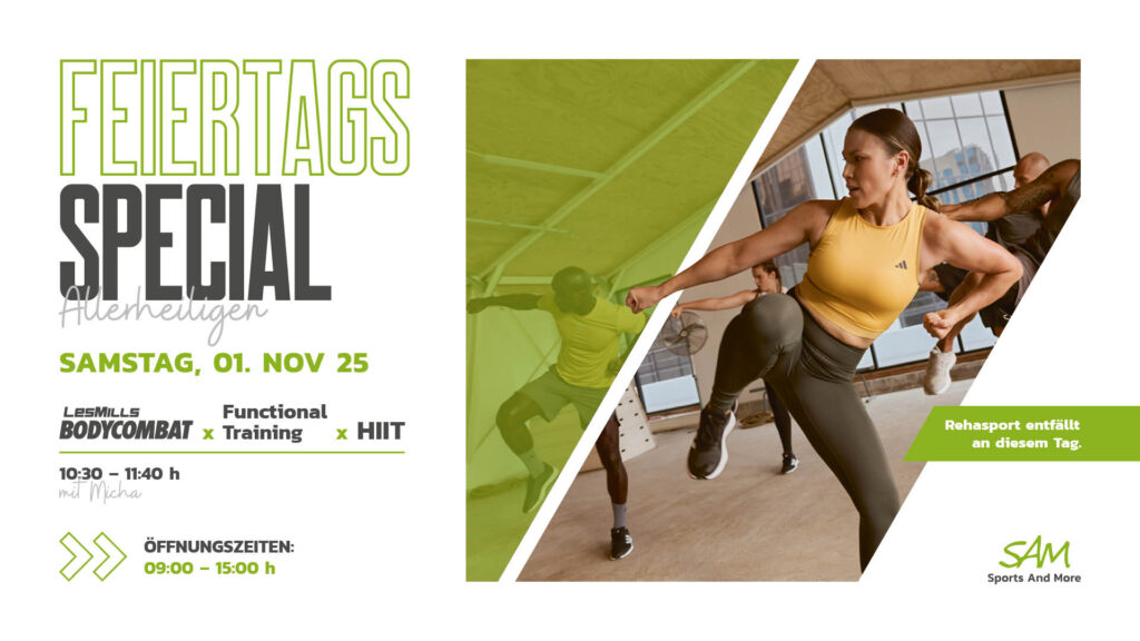 Am Feiertag findet ein Special mit Micha statt. 💚