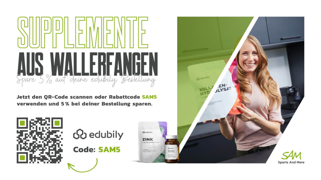 Spare 5 % bei edubily! 💪🏻💚