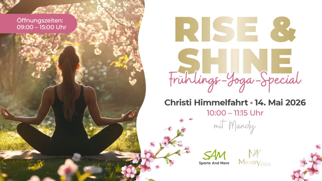 Freut euch auf ein Frühlings-Yoga-Special! 🌸🧘🏼‍♀️