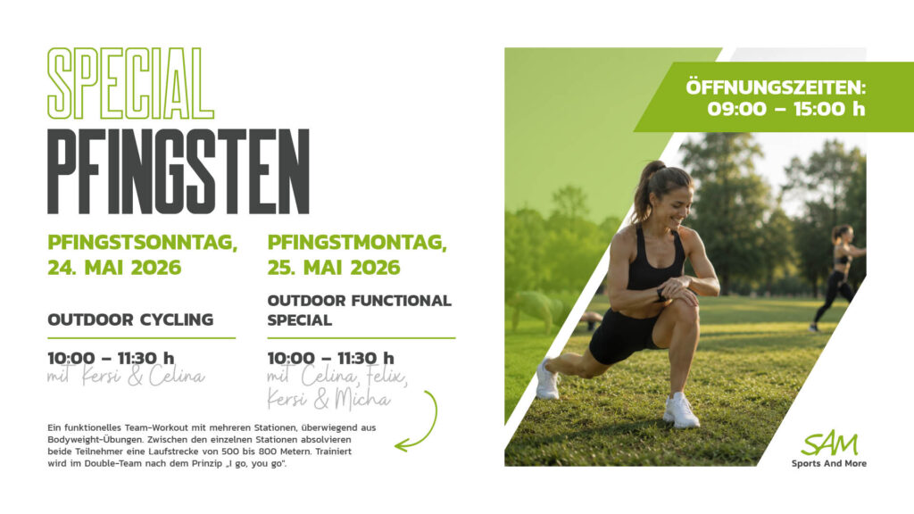 An Pfingsten geht es nach draußen! 🌳💚