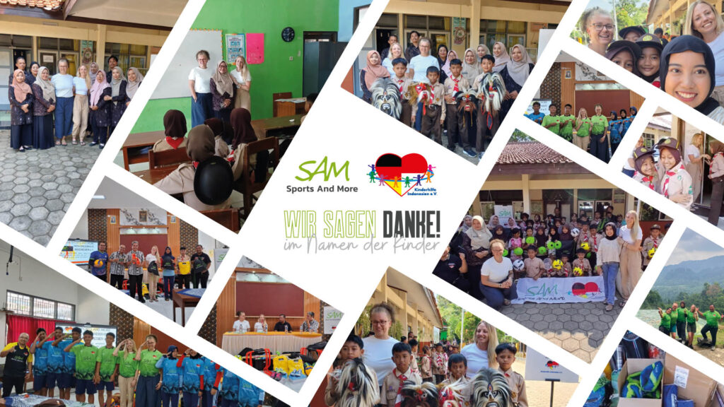 Sportspenden für die Kinderhilfe Indonesien 🏀💚