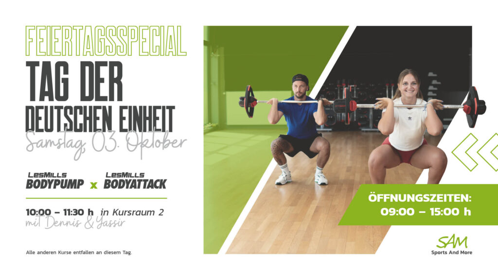 Am Feiertag findet ein Special mit Dennis & Yassir statt. 💚