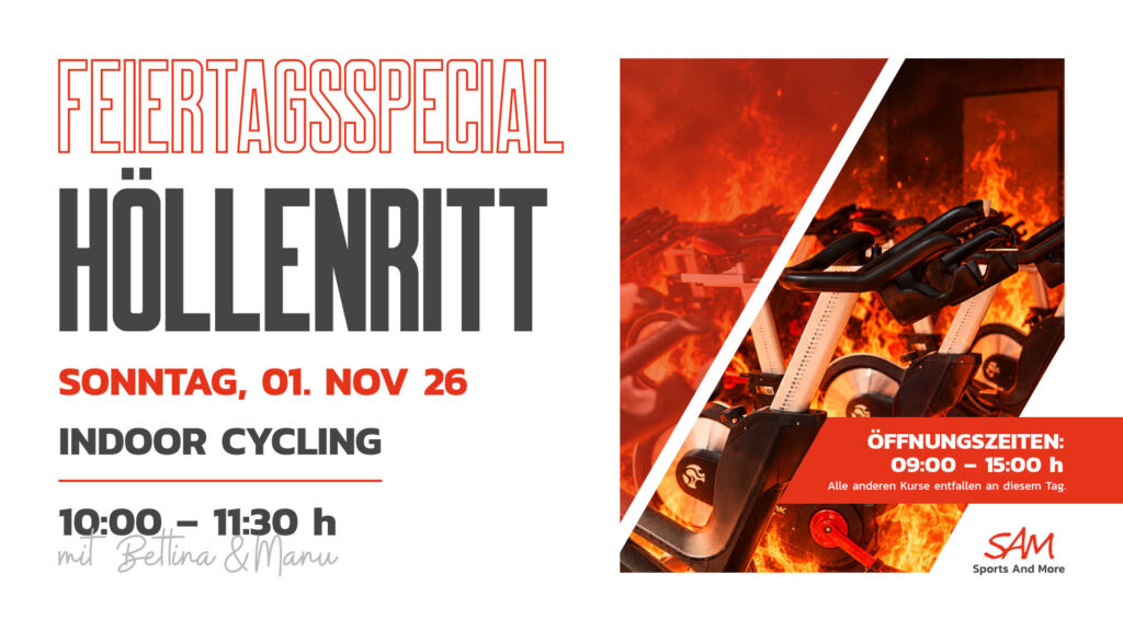 Am Feiertag wird geschwitzt! 🔥