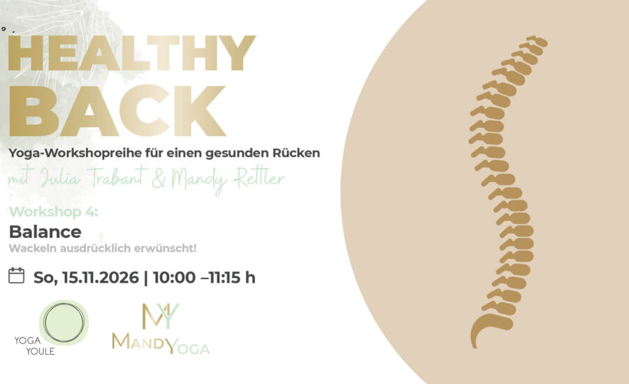 Healthy Back – Workshop 4: Balance